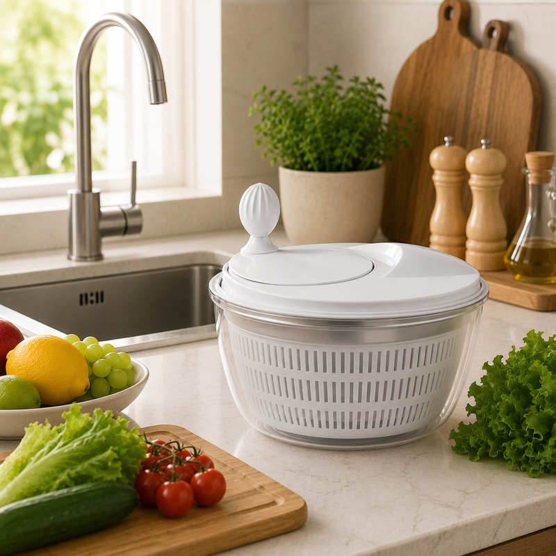 Centrífuga Secador Manual de Salada Verduras BPA Free