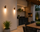 Luminaria Luz Led Recarregável Sensor de Movimento Arandela de Madeira Minimalista Para Mesa Parede