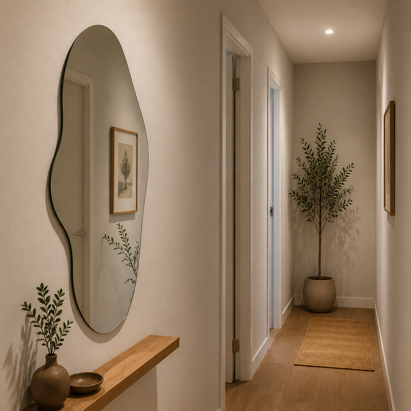 Espelho Decorativo Orgânico Elegance 60x40