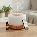 Difusor de Aromas Umidificador com Controle Remoto LED