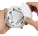 Kit 3 Luminárias LED Adesiva Spot Sem Fio com Controle Remoto para Armário Cozinha Closet
