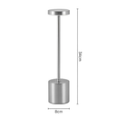 Luminária De Mesa Com Toque Recarregável LED Moderna Abajur Restaurante USB Para Leitura COD